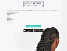 Tablet Screenshot of angieskyhh.com